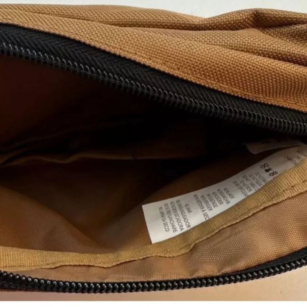 Dickies Logo Hipsack Bag Unisex Men's Women's 6" x 9.25" x 2.75" Brown New - Picture 9 of 13